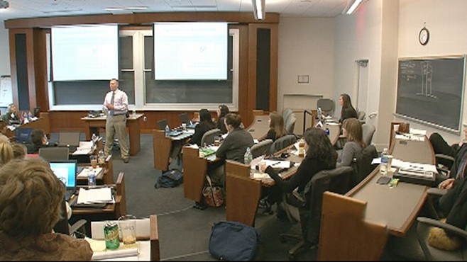 VIDEO: Syracuse University class helps veterans having trouble with 9-to-5 life.