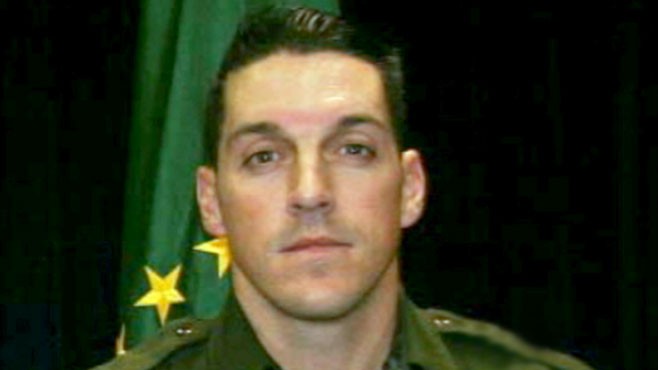 VIDEO: A manhunt is under way to find Brian Terry's killer.