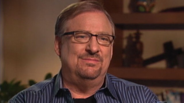 VIDEO: One of the countrys best known evangelicals weighs in on the GOP race.