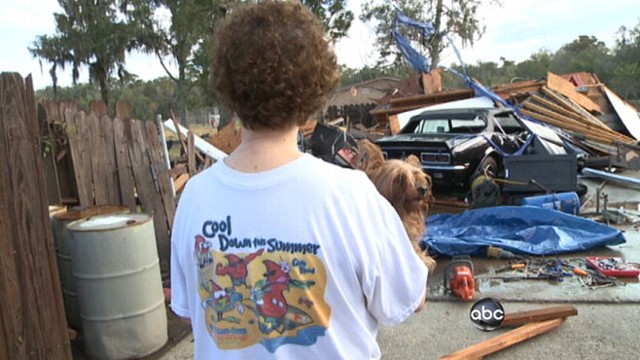 VIDEO: Louisiana, Mississippi and Georgia experience severe weather.