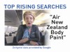 VIDEO: Air New Zealand employee in Body paint