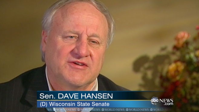 VIDEO: Wisconsin is battleground over public workers and cash-poor states.