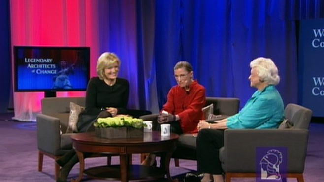 VIDEO: A Chat With Ruth Bader Ginsburg and Sandra Day O'Connor