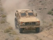 Vehicle Protects Against Roadside Bombs