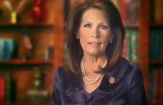 VIDEO: Former presidential contender and Tea Party champion announced she would not seek a fifth term.
