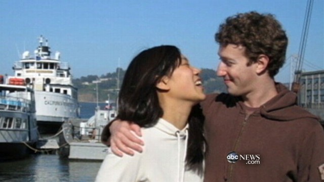 VIDEO: Facebook founder marries college sweetheart, Priscilla Chan, 27.