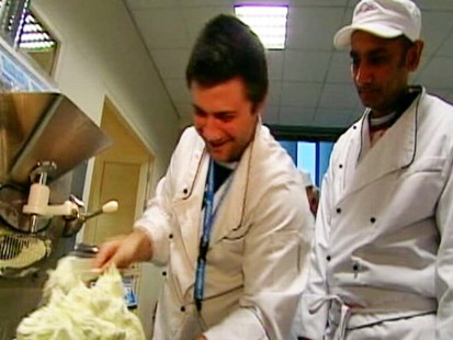 VIDEO: Many American are traveling to Bologna, Italy to learn the art of gelato.