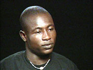 Ghanian cyclist