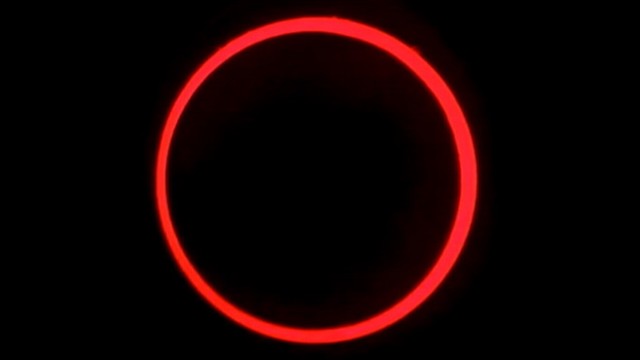 VIDEO: Ring of sunlight visible as new moon passes between Earth and the sun.
