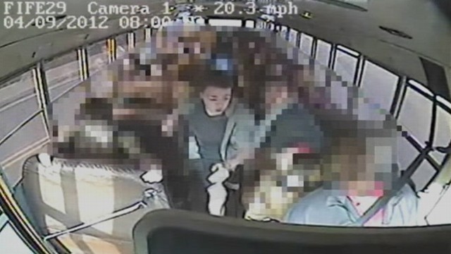 VIDEO: Seventh grader grabbed wheel and pulled keys from ignition after driver fainted.