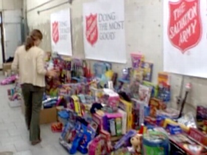 Salvation Army donations