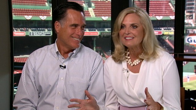 VIDEO: Mitt Romneys wife defends riding with the family dog on the top of their car.