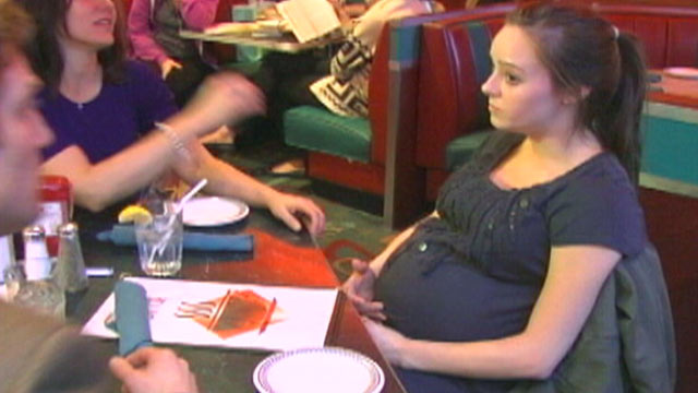 PHOTO: What would you do if you saw a scenario unfold where a pregnant girl, in the waning weeks of her pregnancy, told the couple expecting to adopt her baby that she had had a change of heart?