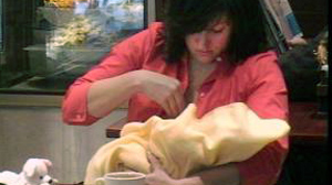 PHOTO What would you do if you saw a woman being reprimanded for breastfeeding her baby in public?