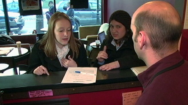 VIDEO: Hidden cameras roll as manager rejects deaf job applicants.
