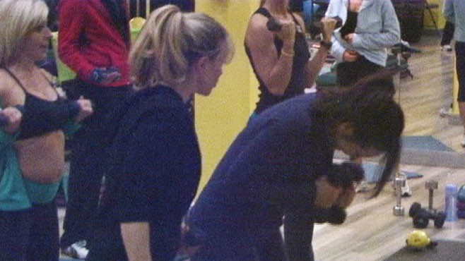 VIDEO: Two WWYD actresses disrupt class and frustrate gym members.