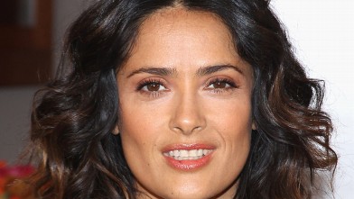 PHOTO: Actress Salma Hayek Teams Up With National Milk Mustache 'Got Milk?' Campaign To Launch The Breakfast Project at L'Ermitage Beverly Hills Hotel on February 24, 2012 in Beverly Hills, California.