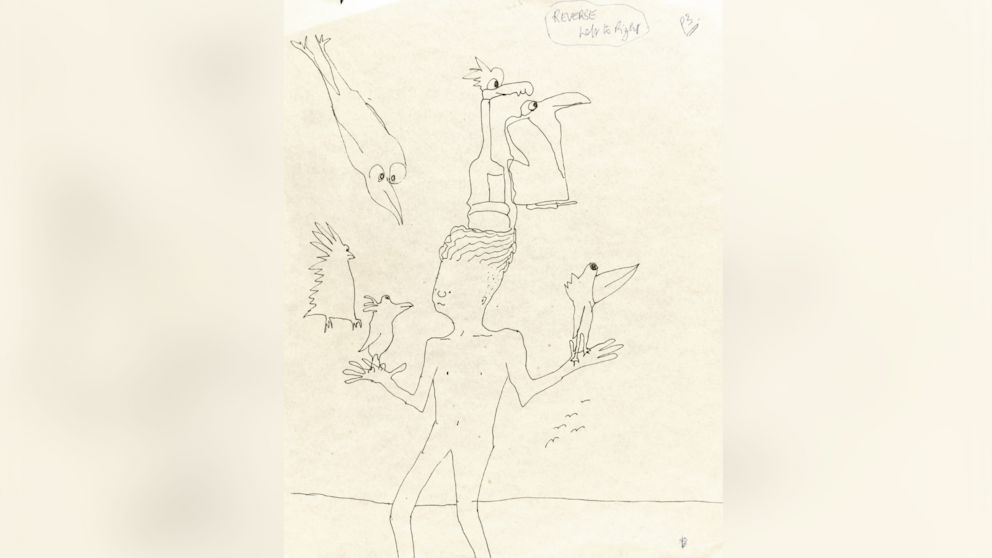 Love Me Do-odle! John Lennon's Drawings To Be Auctioned Off in New York ...