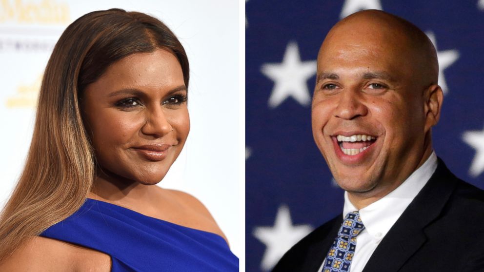 Sen. Cory Booker asks Mindy Kaling out for dinner on Twitter; she says 'yes'