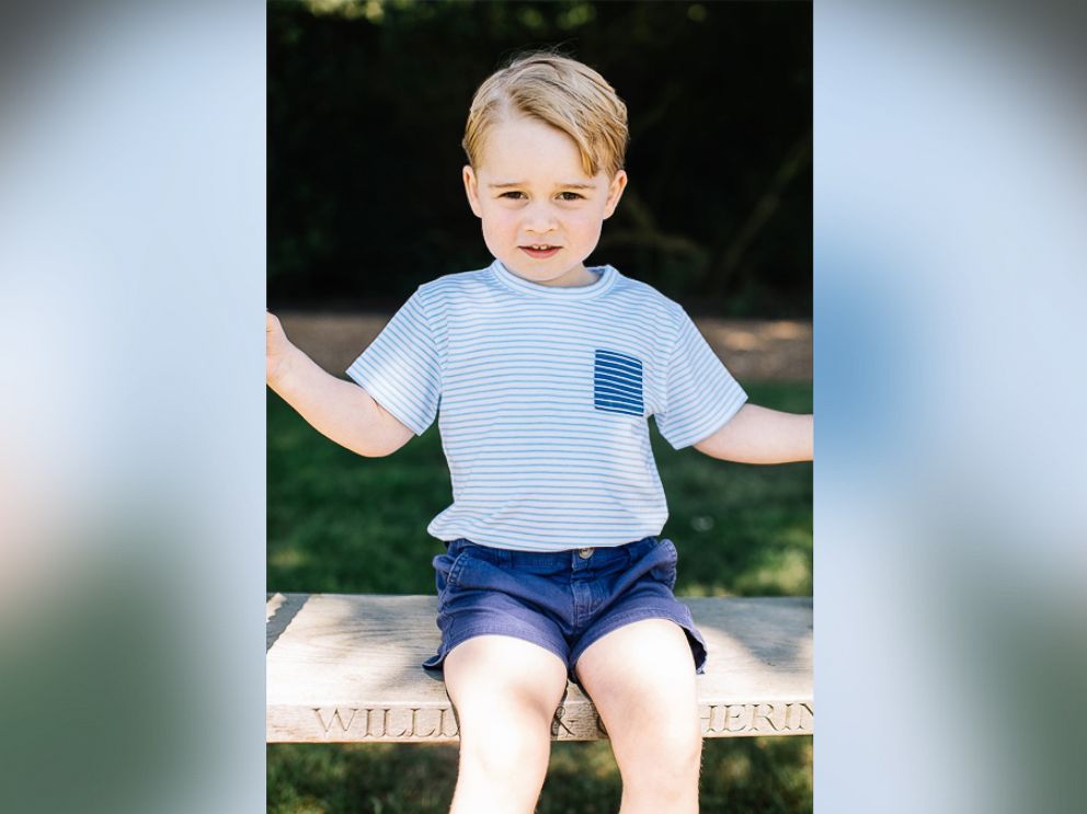 New photo of Prince George released for his 4th birthday - ABC News