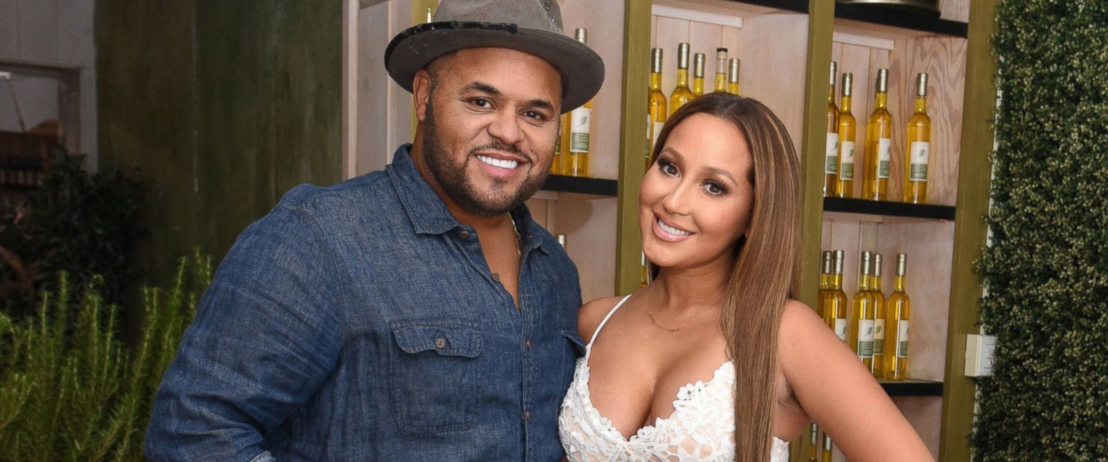 Israel Houghton with wife Adrienne Bailon