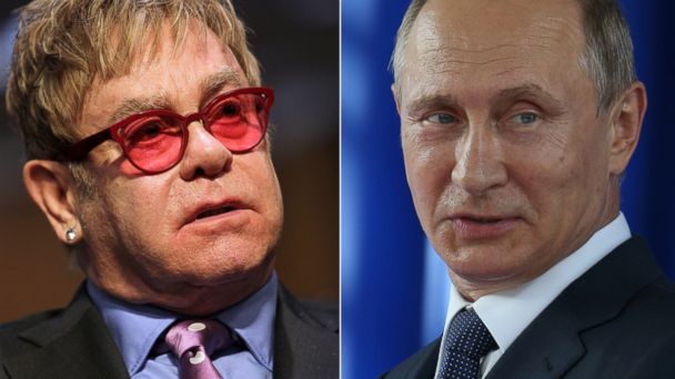 Comedians Say They Pranked Elton John by Pretending to Be Vladimir Putin