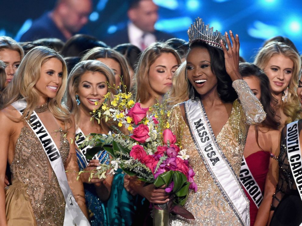 PHOTO:Miss USA Deshauna Barber, an Army Reserve officer and IT analyst from the District of Columbia, joined GMA on June 7 for a morning show exclusive.
