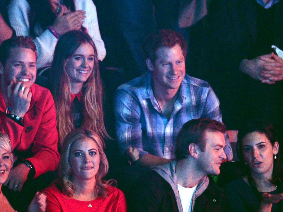 PHOTO: Cressida Bonas and Prince Harry attend We Day UK, a charity event to bring young people together at Wembley Arena, March 7, 2014, in London.