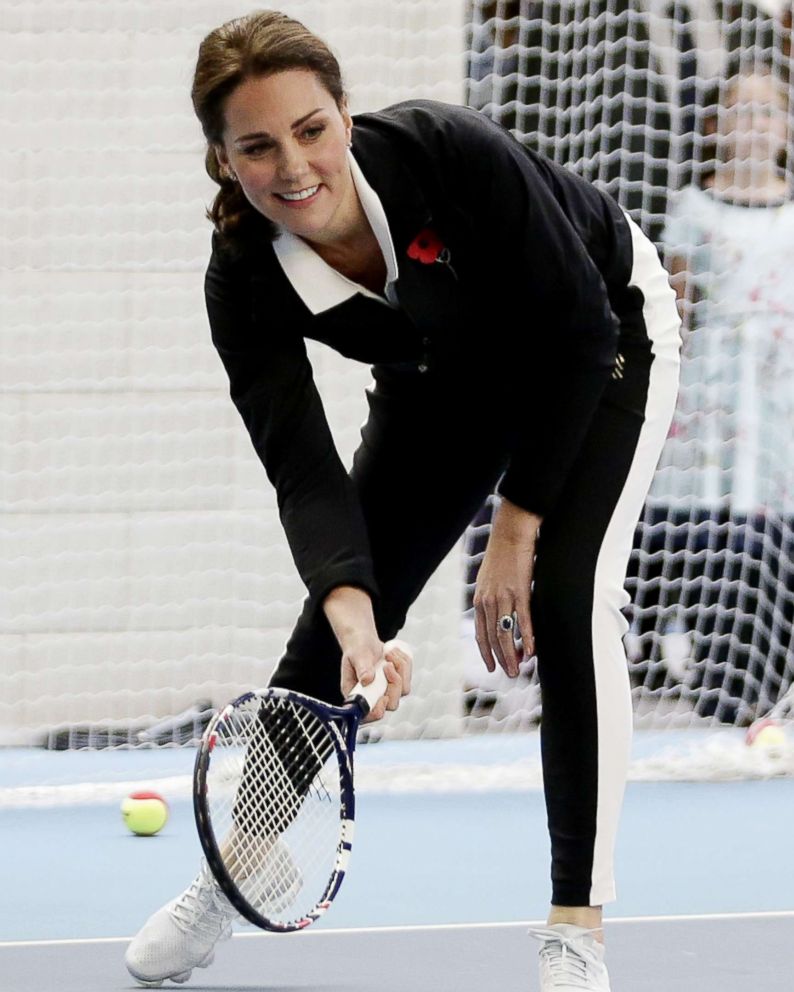 PHOTO:Catherine, Duchess of Cambridge visits the Lawn Tennis Association in London, Oct. 31, 2017.