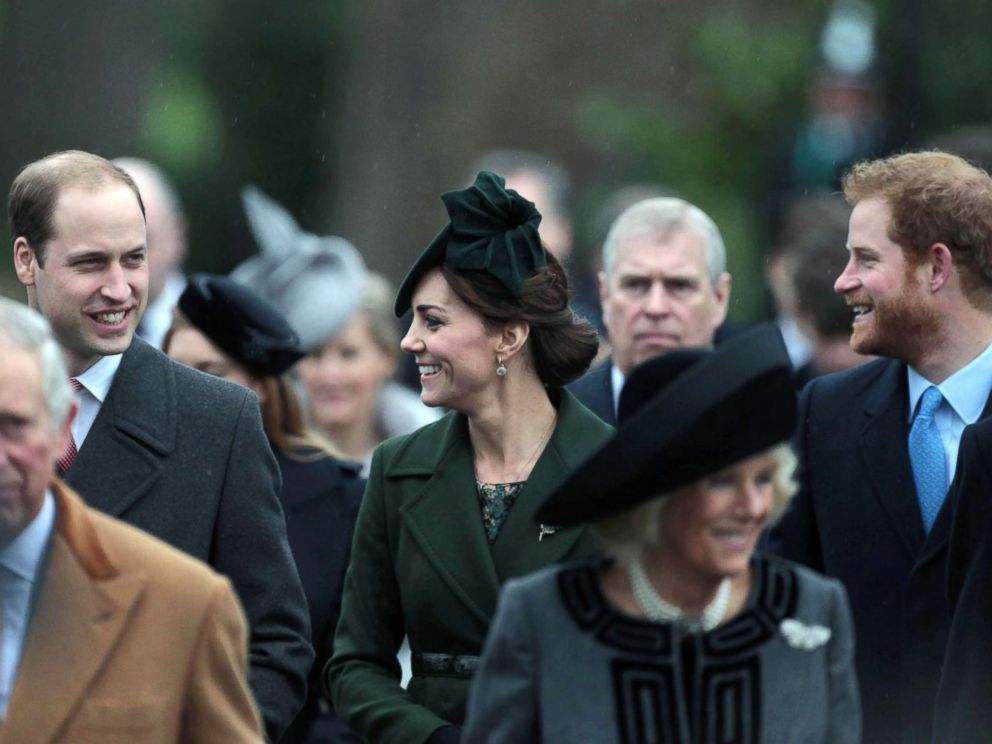   PHOTOGRAPHY: Members of the royal family attend the Christmas Day service at St. Mary Magdalene Church at Sandringham Estate, December 25, 2015, Sandringham, Norfolk, United Kingdom 