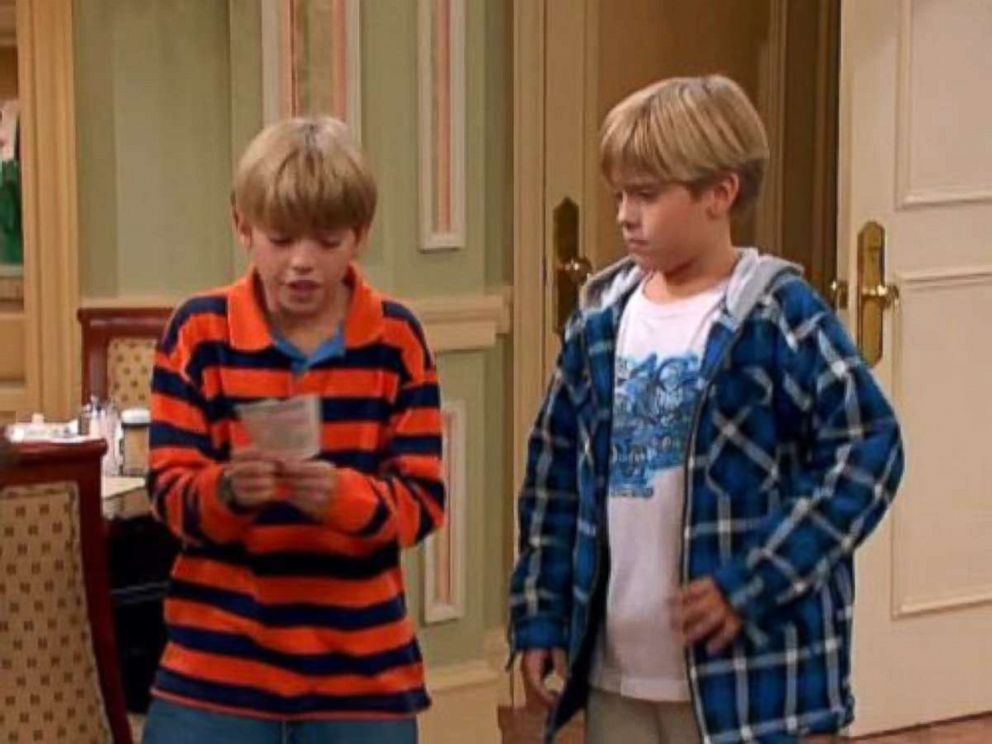 PHOTO: Cole Sprouse and Dylan Sprouse in The Suite Life of Zack and Cody, 2005.