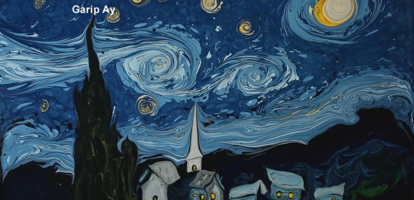 Ван Гог космос картина