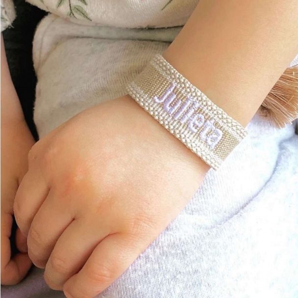 Batiofi Accessories: Personalized Embroidered Bracelet