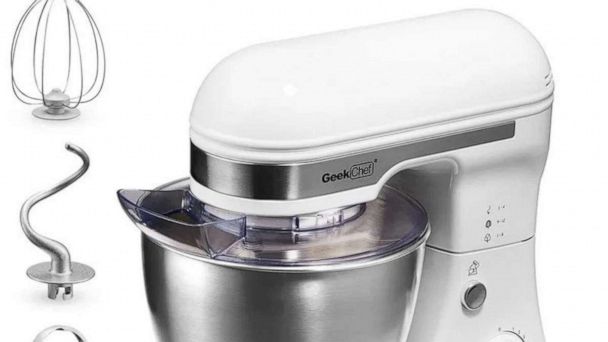 Home Easy Geek Chef GSM45B Stainless Steel 12 Speed 4.8 Quart Stand Mixer