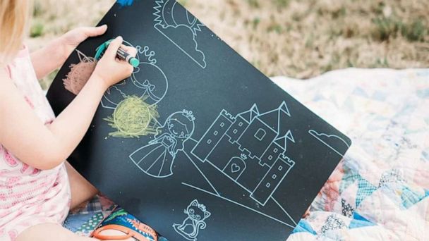 Imagination Starters: Chalkboard Placemats, Travel Mats & Tracing Sets