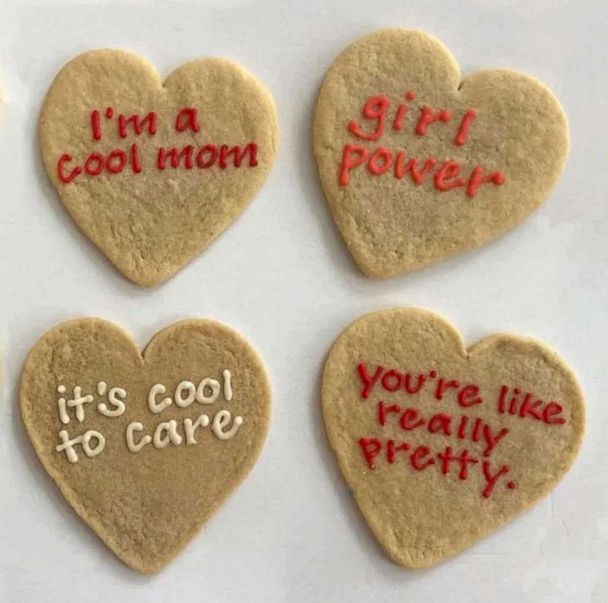 Eat Me Cookie: Personalized Heart Shaped Cookies 