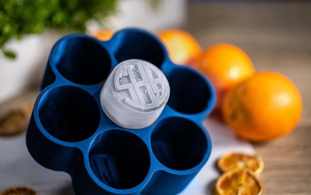 Siligrams: Monogram Ice Trays 