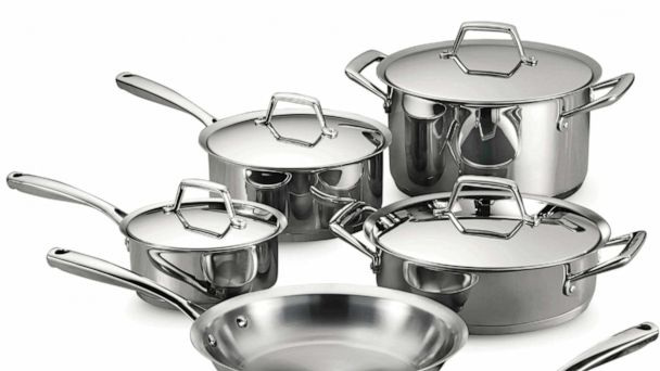 Tramontina Gourmet Prima 10 Piece Stainless Steel Cookware Set