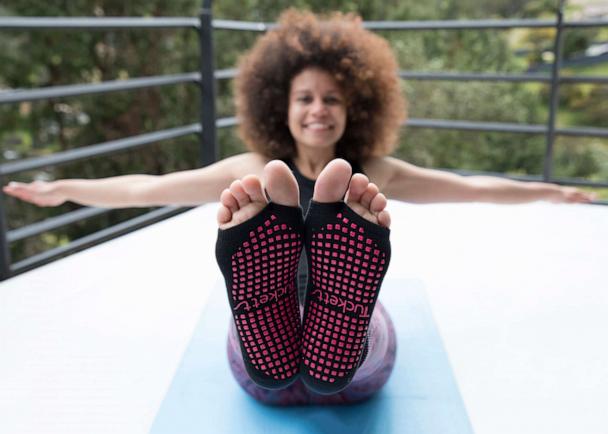 Flip Flop Socks, Yoga Socks, Yoga Gift, Ankle Warmers, Spa Gift, Spa Socks,  Toeless Pilates Socks, Spa Accessories, Grip Socks, Leg Warmers 