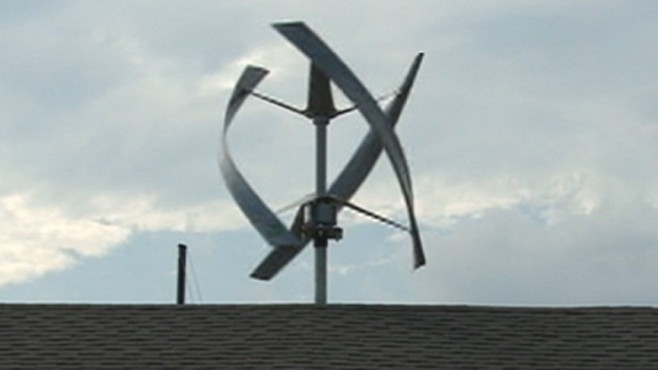 Just One Thing: Vertical Axis Wind Turbine Cuts Energy Bills - ABC News