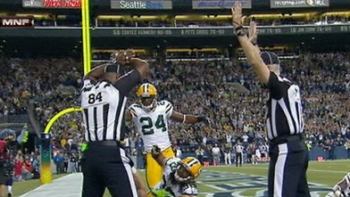 NFL: Bad Call by Fill-In Ref? Video - ABC News