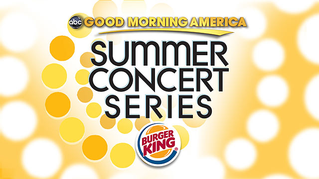 Good Morning America Summer Concert 2011 Lineup - ABC News