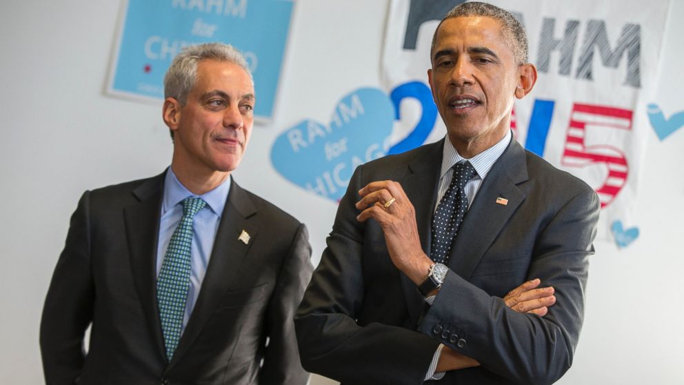 President Obama Lends a Hand to Rahm Emanuel in Chicago Mayoral Race ...