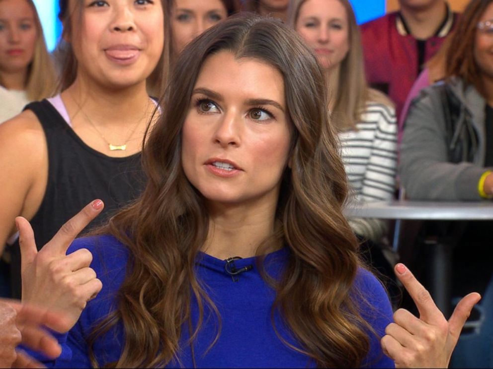 PHOTO: Danica Patrick appears on Good Morning America with wellness tips from her book Pretty Intense.