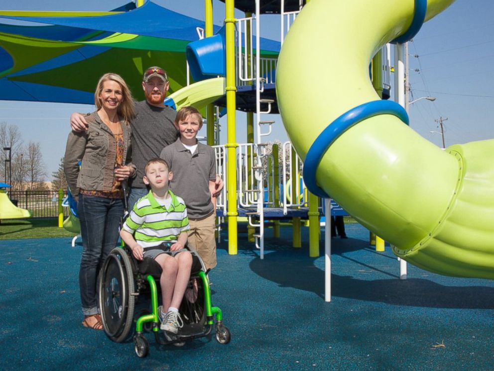 Brothers Get Wheelchair-Friendly Playground - ABC News