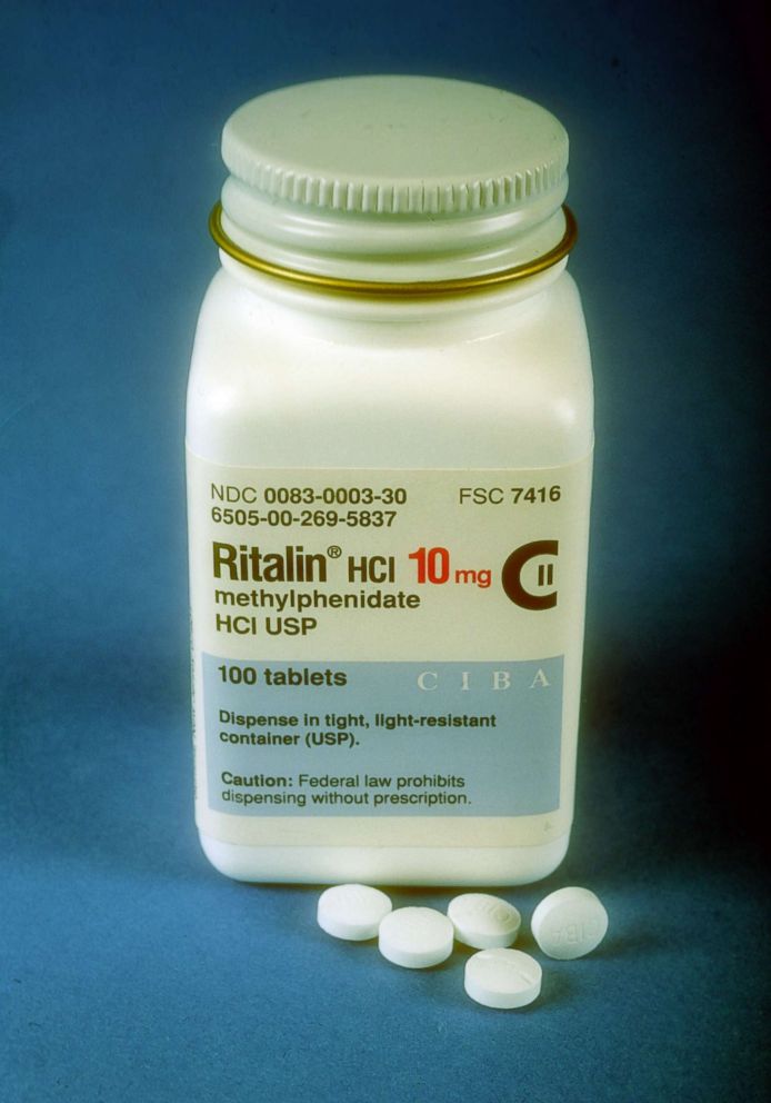 PHOTO: A bottle of Ritalin.