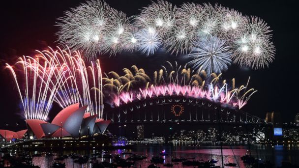 What These New Year's Fireworks Look Like From 1,000 Feet - ABC7 Chicago