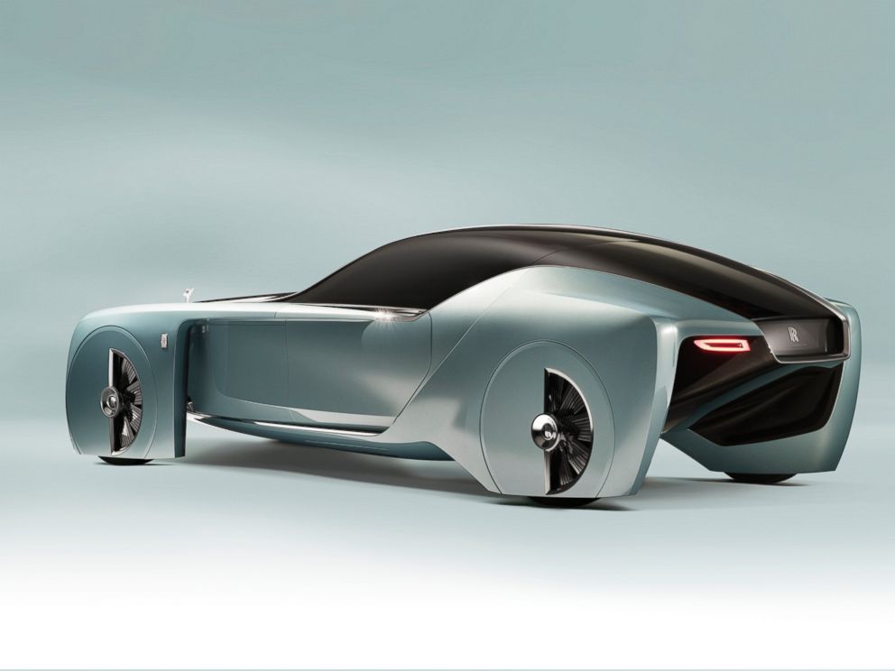 PHOTO: Rolls-Royce unveiled their first autonomous car, the VISION NEXT 100, in London on June 16, 2016. 