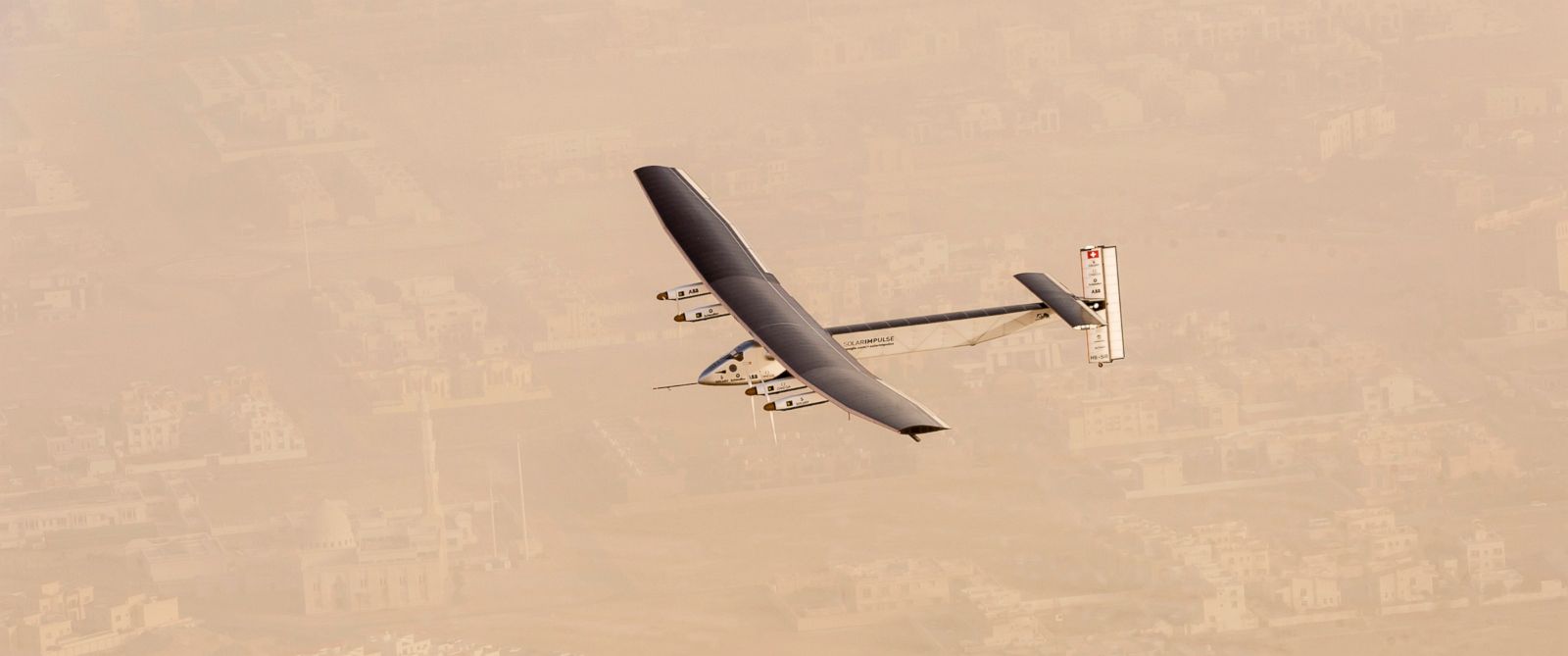 Solar-Powered Airplane Begins Historic Flight Around the World Without ...