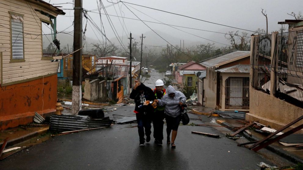 Power out in 100 percent of Puerto Rico, curfew set after island 'destroyed' by Maria